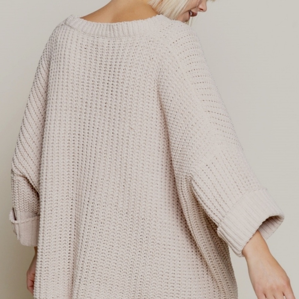POL Beige sweater - Picture 3 of 3